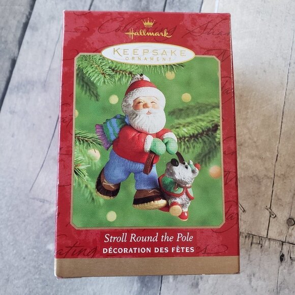 NWT - 2000 Stroll Round the Pole - HALLMARK KEEPSAKE ORNAMENT - Picture 1 of 1